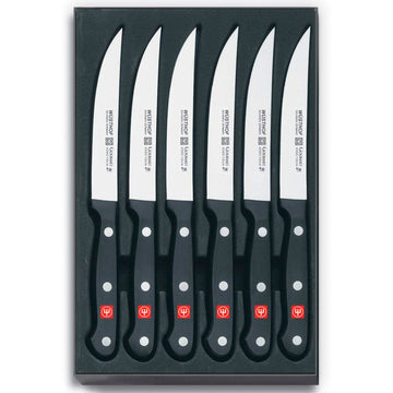 Juego de 6 cuchillos para bistec Gourmet Wusthof